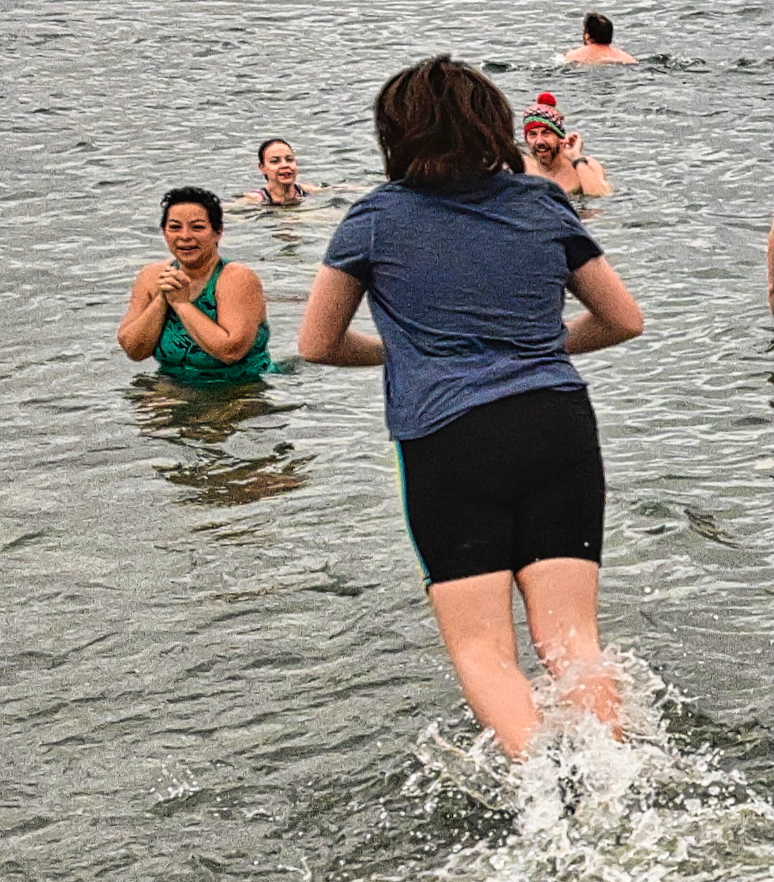 Thousands take the Polar Bear Plunge for 2025 New Year's Day Westside